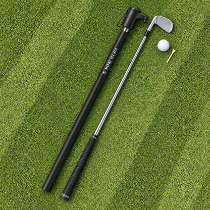 FIFTH IRON lying next to a 7-iron, the same length